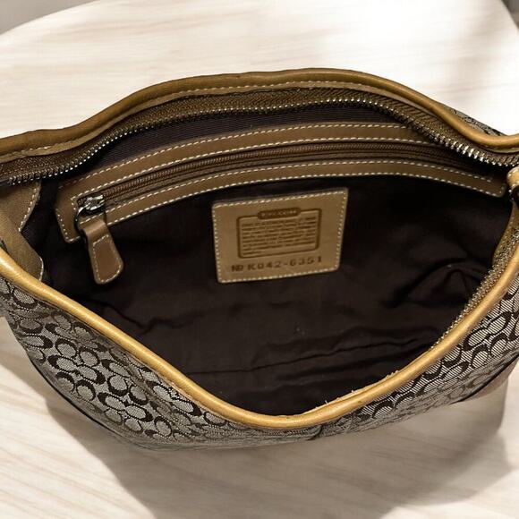 Vintage Coach 6351 Soho Mini Signature Small Hobo Bag - Picture 6 of 12